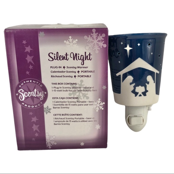 Scentsy Silent Night Nativity Plug-In Nightlight Warmer - Picture 8 of 8